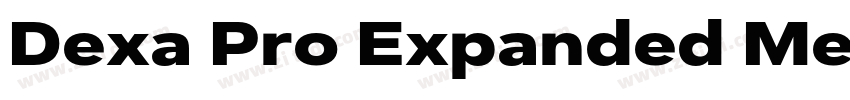 Dexa Pro Expanded Me字体转换